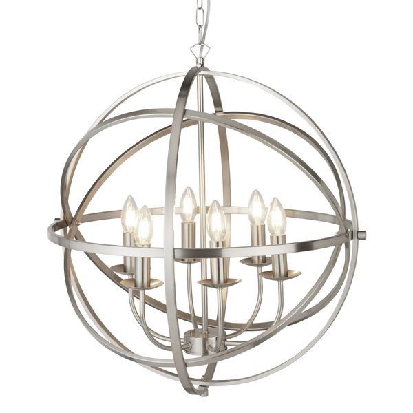 Люстра Searchlight ORBIT 2476-6SS