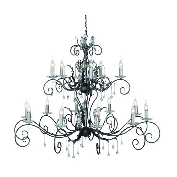 Люстра Elstead Amarili AML15-BLK-SILVER