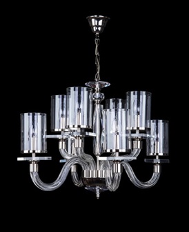 Люстра Artglass NIKE VIII. NICKEL A2535754