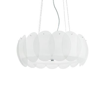 Люстра Ideal Lux OVALINO SP8 BIANCO 090481
