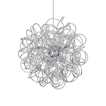 Люстра подвесная Ideal Lux DUST ARGENTO 114361