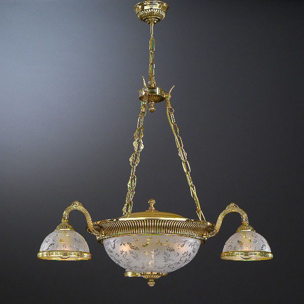 Люстра Reccagni Angelo L. 6302/3+3 L. 6302/3+3 ORO FRANCESE ORIENTE