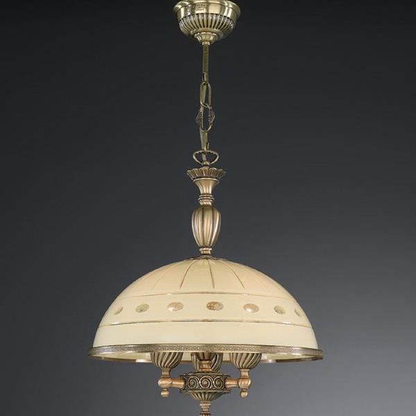 Люстра RECCAGNI ANGELO L. 7004/38 L. 7004/38 BRONZO ARTE CREMA CLASSICO
