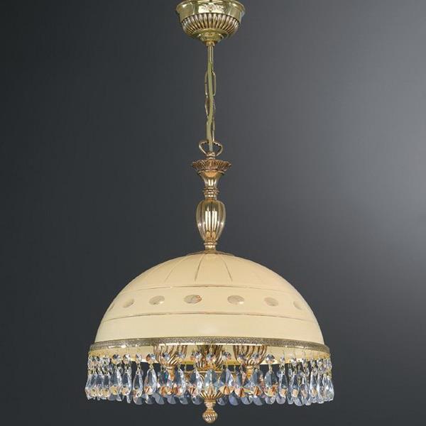 Люстра RECCAGNI ANGELO L. 7103/38 L. 7103/38 ORO FRANCESE CREMA CLASSICO + TRASP.
