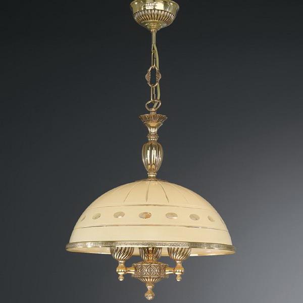 Люстра Reccagni Angelo L. 7104/38 L. 7104/38 ORO FRANCESE CREMA CLASSICO