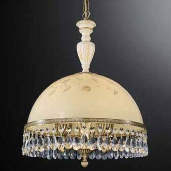 Люстра классическая Reccagni Angelo L. 6806/38 cm. BRONZO ARTE ROSE + TRASP.