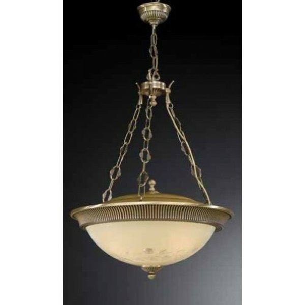 Люстра классическая Reccagni Angelo L. 6218/4 BRONZO ARTE ROSE
