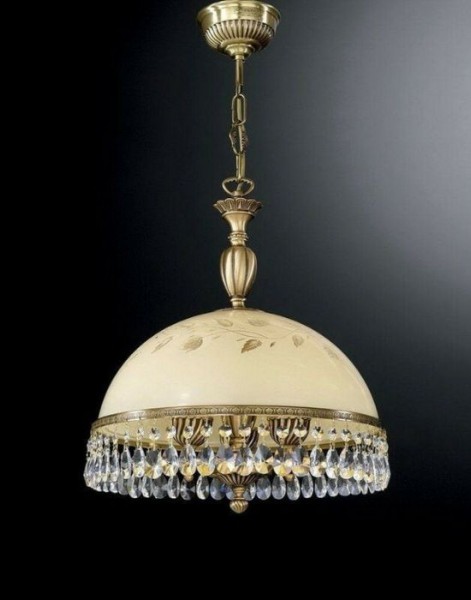 Люстра классическая Reccagni Angelo L. 6206/38 cm. BRONZO ARTE ROSE +  TRASP.