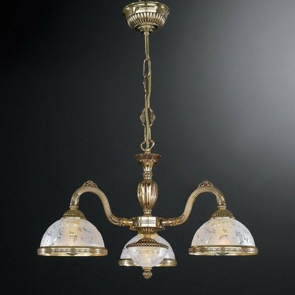 Люстра классическая Reccagni Angelo L. 6302/3 ORO FRANCESE ORIENTE