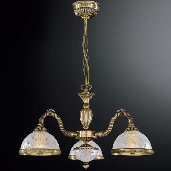 Люстра подвесная Reccagni Angelo L. 6202/3 L. 6202/3 BRONZO ARTE ORIENTE