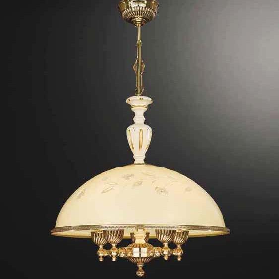 Люстра подвесная Reccagni Angelo L. 6908/48 cm. L. 6908/48 cm. ORO FRANCESE ROSE