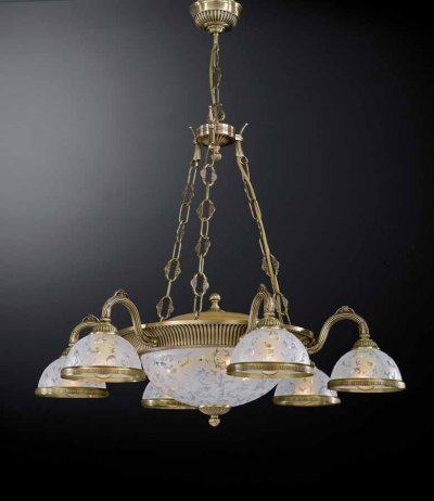 Люстра RECCAGNI ANGELO L. 6202/6+3 L. 6202/6+3 BRONZO ARTE ORIENTE