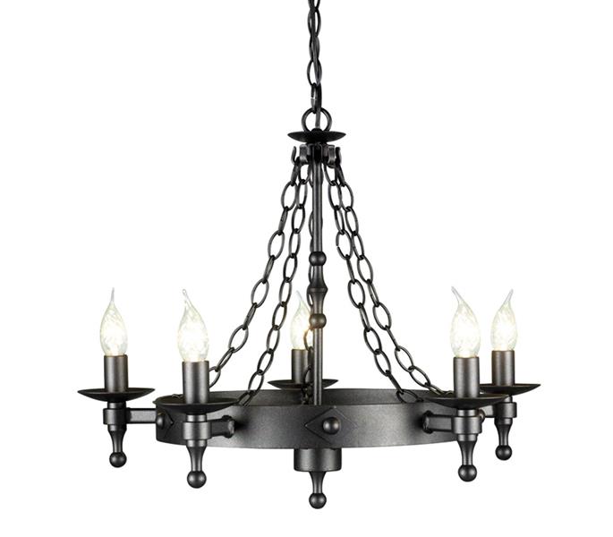 Люстра Elstead Warwick WR5-GRAPHITE
