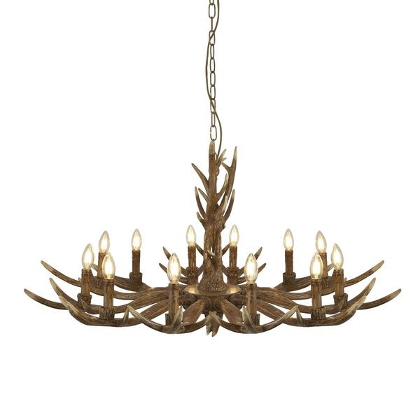 Люстра Searchlight STAG 6416-12BR