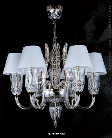 Люстра хрустальная Artglass VIENNA NICKEL A2526668
