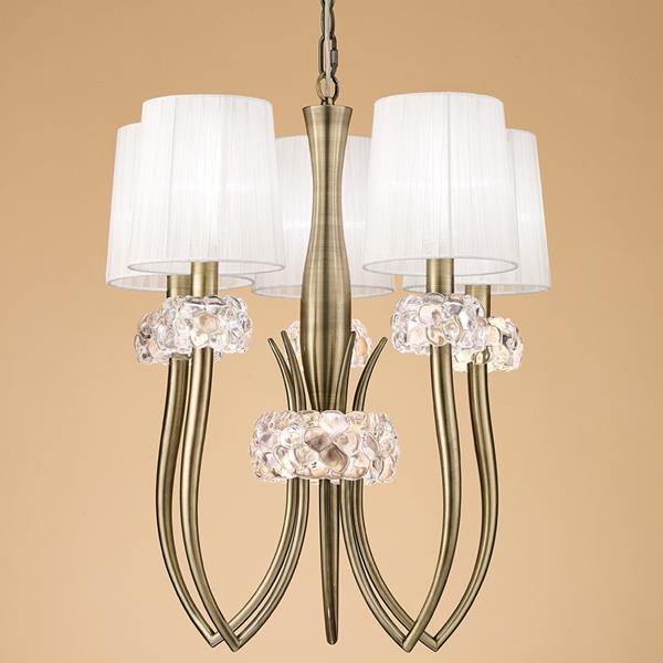 Люстра Mantra LOEWE ANTIQUE BRASS 4732