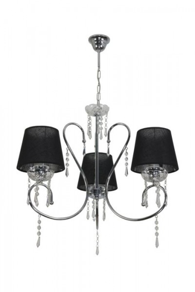 Люстра Edylit Nola Negro 12-392