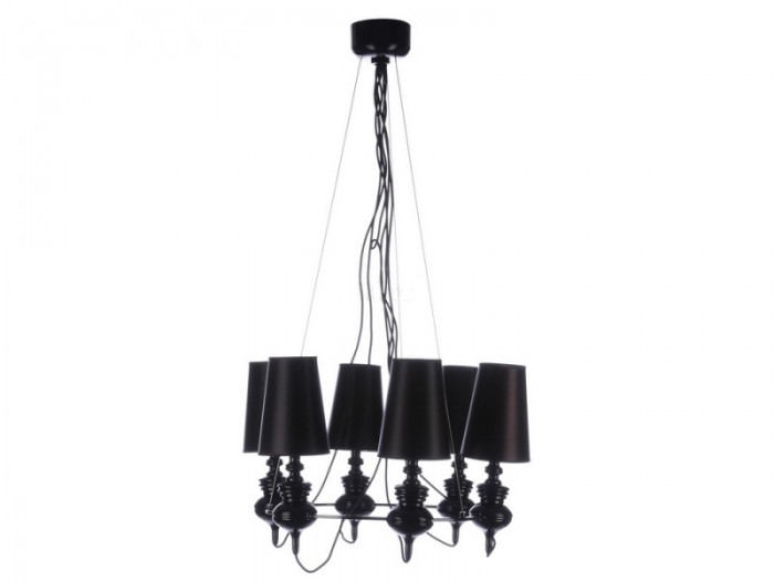 Люстра Azzardo Baroco 6 Black (AD7121S-6 BL) AZ1379
