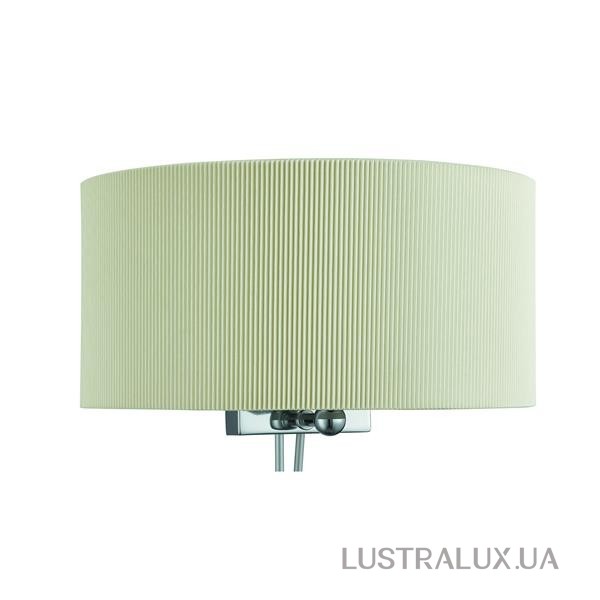 Настенный светильник Searchlight 3462-2CR Drum Pleat 3462-2cr