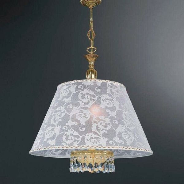 Люстра Reccagni Angelo L. 7133/50 ORO FRANCESE CLASSICO RICAMO + TRASP.