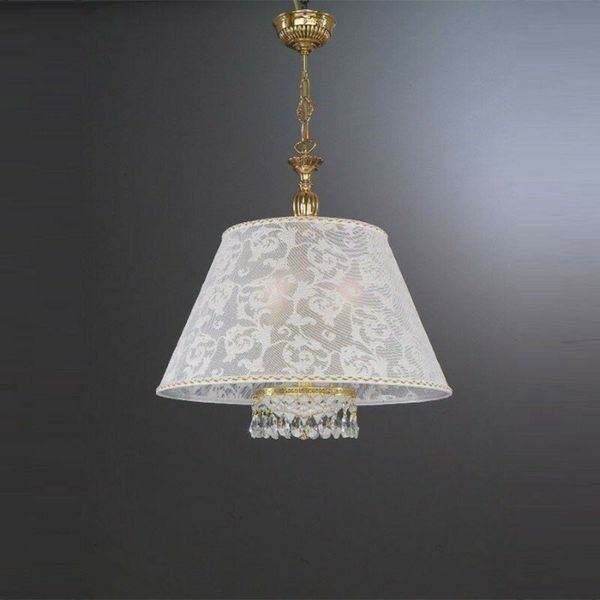 Люстра Reccagni Angelo L. 7130/50 ORO FRANCESE IMPERO RICAMO + TRASP.