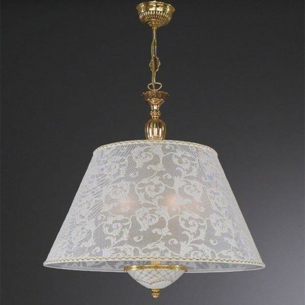 Люстра Reccagni Angelo L. 7132/60 ORO FRANCESE IMPERO PAR. RICAMO