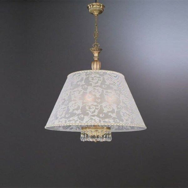 Люстра Reccagni Angelo L. 7033/60 BRONZO ARTE CLASSICO RICAMO + TRASP.