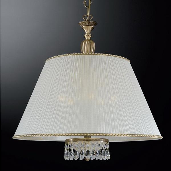 Люстра подвесная Reccagni Angelo L. 6400/60 L. 6400/60 BRONZO ARTE ORIENTE PLISSE + TRASP.
