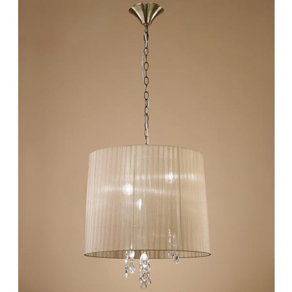 Люстра Mantra TIFFANY CUERO 3880
