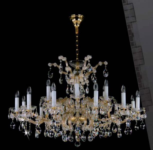Люстра хрустальная Artglass MARIA TEREZIA 20 VACHTLE CE color A2516382