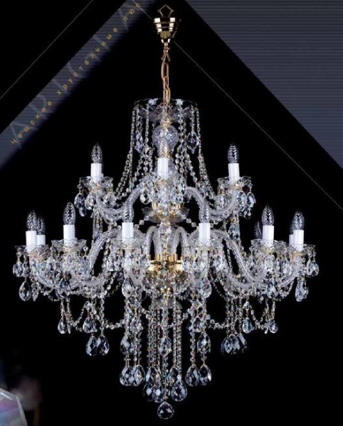 Люстра хрустальная Artglass BIBIANA XVIII. CL A2516307