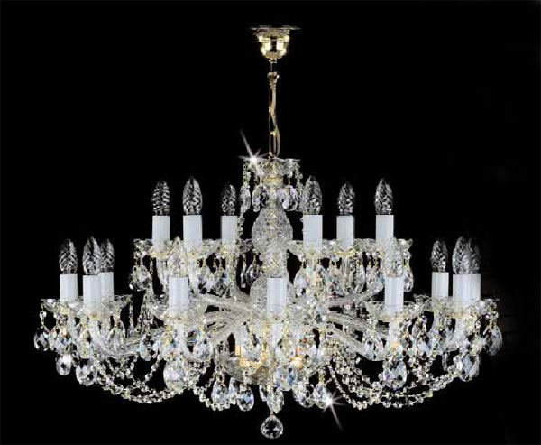 Люстра хрустальная Artglass CAMERON XVIII. CL A256205