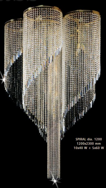 Люстра Artglass SPIRAL DIA 1200x2300 CE A252738