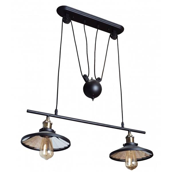 Люстра Blitz LOFT BLACK7339-42