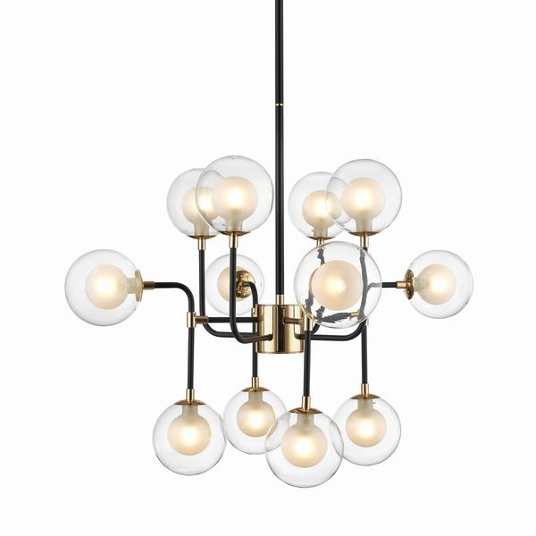 Люстра loft Zuma Line Riano P0454-12C-SDGF