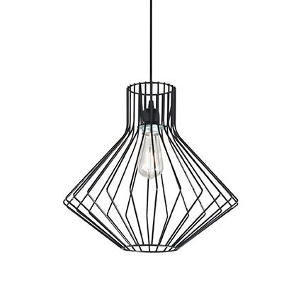 Подвесной светильник Ideal Lux AMPOLLA-4 SP1 NERO (167497)