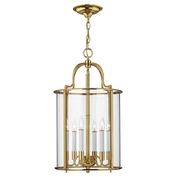 Люстра подвесная Gentry Elstead HK-GENTRY-P-L-PB