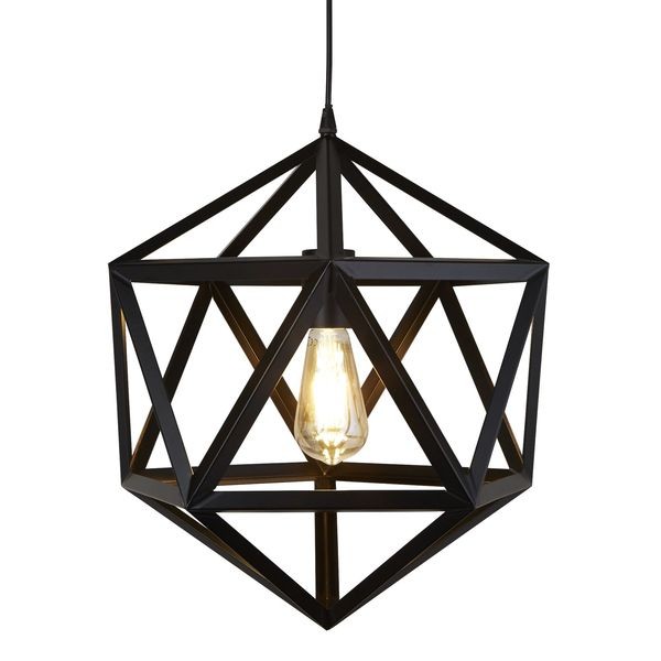 Подвесной светильник Searchlight CUBE 5701BK