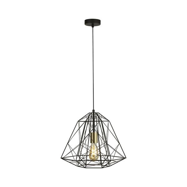 Подвесной светильник Searchlight GEOMETRIC CAGE 7271BK