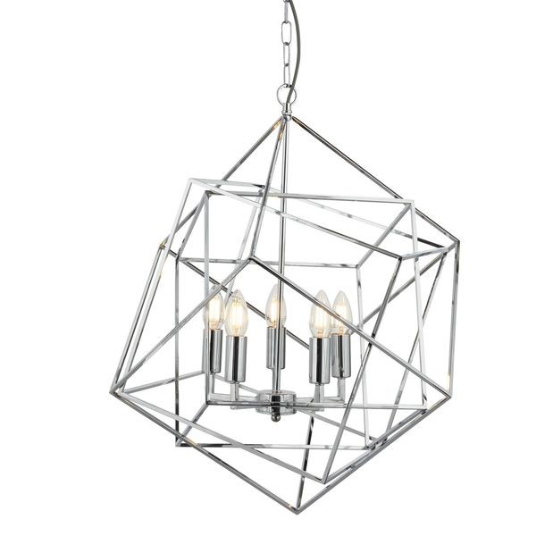 Подвесной светильник Searchlight CUBE 7865-5CC