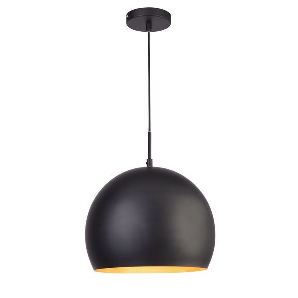 Подвесной светильник Searchlight INDUSTRIAL PENDANTS 3038BK
