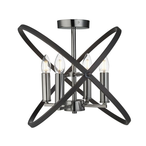Люстра Searchlight HOOPLA 8344-4PW