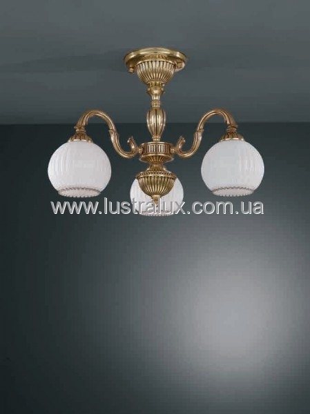 Люстра Reccagni Angelo PL. 9320/3 ORO FRANCESE BL.