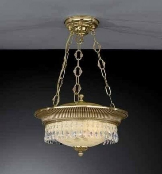 Люстра Reccagni Angelo PL. 6316/3 ORO FRANCESE ROSE + TRASP.