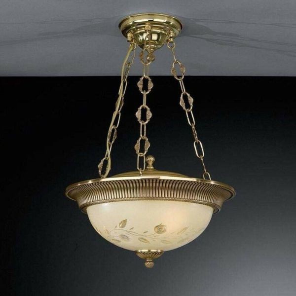 Люстра Reccagni Angelo PL. 6318/3 ORO FRANCESE ROSE