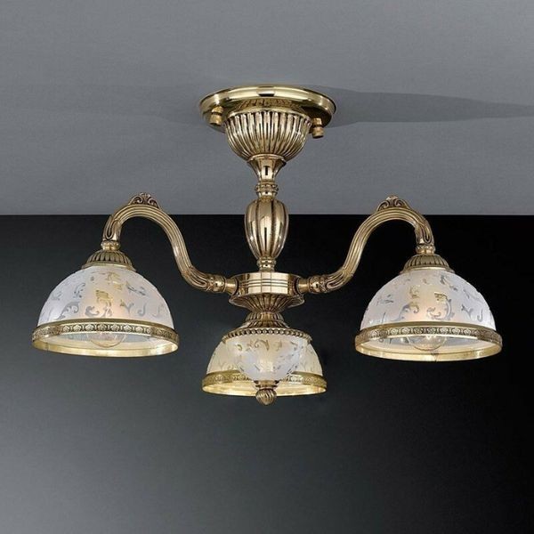 Люстра Reccagni Angelo PL. 6322/3 ORO FRANCESE ORIENTE