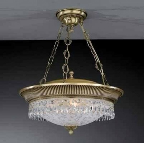 Люстра Reccagni Angelo PL. 6210/4 BRONZO ARTE ORIENTE + TRASP.