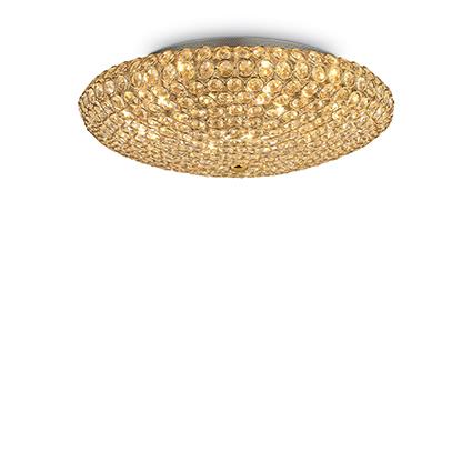 Настенно-потолочный светильник Ideal Lux KING PL9 ORO 073262