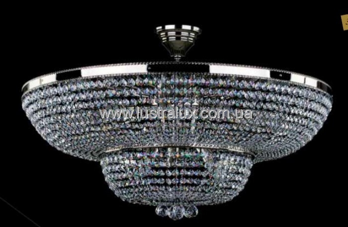 Люстра хрустальная Artglass GERTA DIA 800 NICKEL SP A2514707