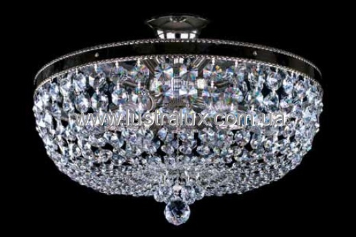 Люстра хрустальная Artglass GERTA DIA 450 NICKEL SP A2514717